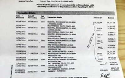 Bắt đối tượng quẹt thẻ visa của khách, chiếm đoạt hơn nửa tỷ đồng