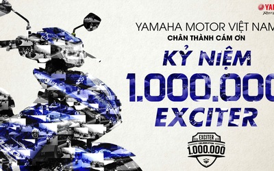 Exciter Yamaha sẽ xác lập 3 kỷ lục thế giới nhân kỷ niệm 1 triệu xe