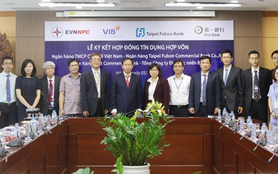 VIB thu xếp cấp tín dụng hợp vốn 515 tỷ đồng cho EVN NPC.