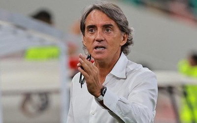 HLV tài năng Roberto Mancini bị Saudi Arabia sa thải