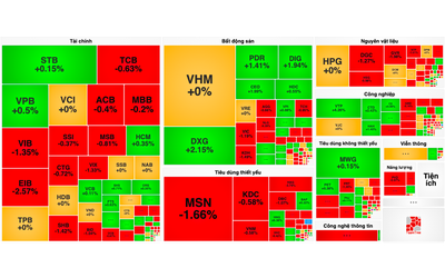 Cổ phiếu "vua" gây áp lực, VN-Index về sát mốc 1.250 điểm