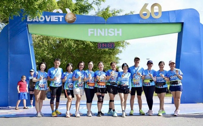 Giải chạy BAOVIET Run - Hành trình xanh hướng tới 60 năm thành lập Bảo Việt