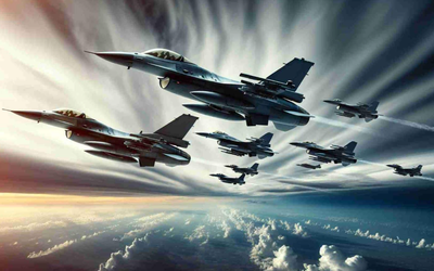 Dàn tiêm kích F-16 của Mỹ đến Trung Đông khi căng thẳng Israel-Iran lên đến đỉnh điểm