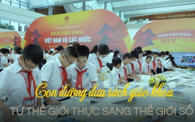 Con đường đưa sách giáo khoa từ thế giới thực sang thế giới số