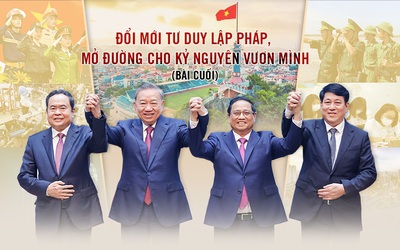 [E] Đổi mới tư duy lập pháp, mở đường cho kỷ nguyên vươn mình - Bài cuối: Quyết tâm cho vận hội mới