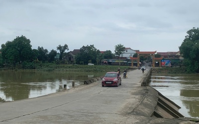 Hà Tĩnh: Xây cầu vượt lũ Phố Giang 172 tỷ