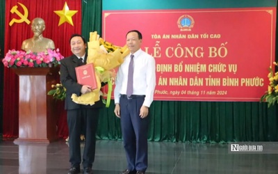 Ông Đặng An Thanh làm Chánh án TAND tỉnh Bình Phước