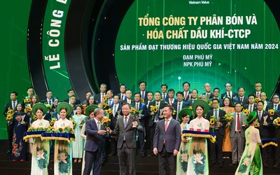 Đạm Phú Mỹ và NPK Phú Mỹ tiếp tục được công nhận là “Thương hiệu Quốc gia”