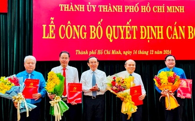 Ban Bí thư chỉ định 4 nhân sự tham gia Ban Chấp hành Đảng bộ Tp.HCM