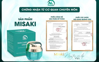 Minh bạch pháp lý: Giấy tờ công bố sản phẩm chính hãng của thương hiệu Misaki