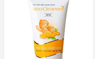 Thu hồi, tiêu hủy lô sữa rửa mặt nghệ Nano Neocleanser