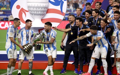 Thắng kịch tính Colombia, Argentina vô địch Copa America 2024