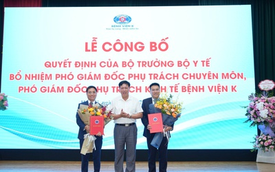 Bệnh viện K có thêm 2 Phó Giám đốc