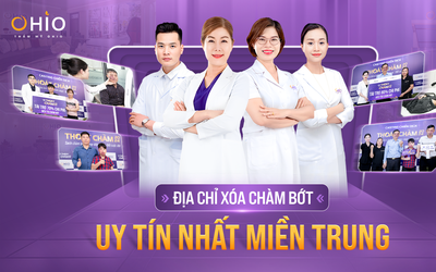 Thẩm mỹ OHIO Vinh, địa chỉ xóa chàm bớt uy tín nhất Miền Trung