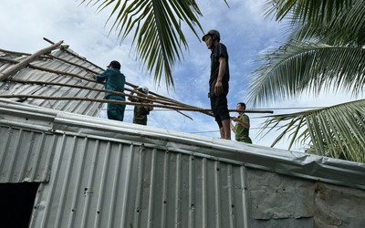 Kiên Giang: Mưa giông gây thiệt hại tài sản của người dân