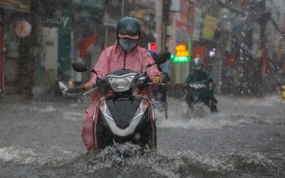 Dự báo thời tiết ngày 22/7/2024: Mưa rất to