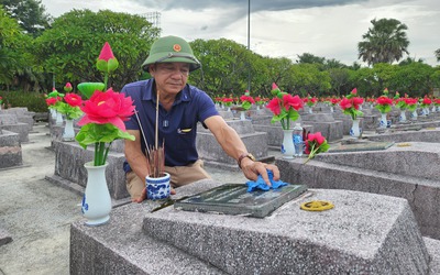 Chuyện về người quản trang ở Nghĩa trang liệt sĩ Ba Dốc