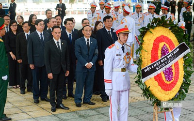 Hội Luật gia Việt Nam viếng Tổng Bí thư Nguyễn Phú Trọng