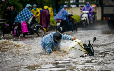 Miền Bắc lại mưa lớn dồn dập, tâm điểm mạnh nhất ở khu vực nào?