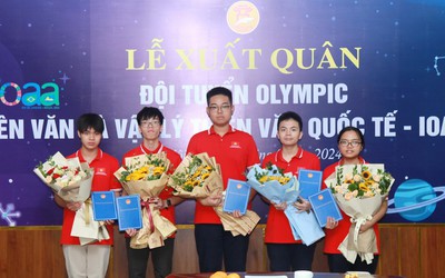 Hà Nội: Động viên các học sinh tham dự kỳ thi Olympic Thiên văn học và Vật lý thiên văn quốc tế 