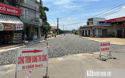 Nhà thầu lên tiếng vụ xuất hiện nghi vấn chất lượng vật liệu thi công đường hơn 14 tỷ đồng