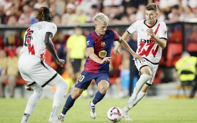 Barcelona lội ngược dòng ngoạn mục trước Rayo Vallecano