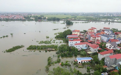 Hà Nội báo động 3 trên sông Cà Lồ