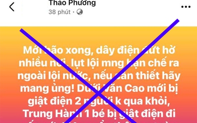 Hải Phòng: Xử phạt đối tượng đưa thông tin sai về 2 người bị điện giật tử vong