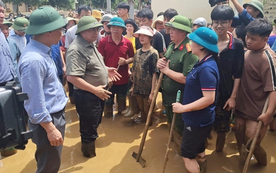 Thủ tướng tới Yên Bái chỉ đạo ứng phó, khắc phục hậu quả mưa lũ, thiên tai