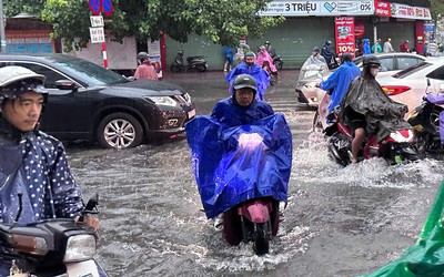 Mưa lớn, Đà Nẵng cho học sinh nghỉ học từ chiều nay (18/9)