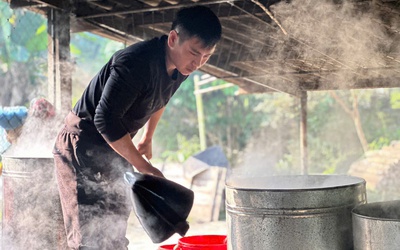 Làng "ngọt ngào" vào Tết