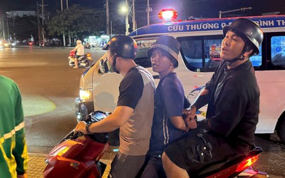 Đại úy công an truy bắt nghi phạm gây án mạng tại ngã tư ở Lâm Đồng