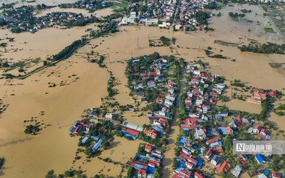 Hà Nội huy động hơn 1.200 cán bộ, chiến sĩ ứng phó sạt lở đê kè và ngập úng
