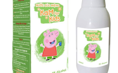 Thu hồi khẩn mỹ phẩm trẻ em và gel chăm sóc răng miệng