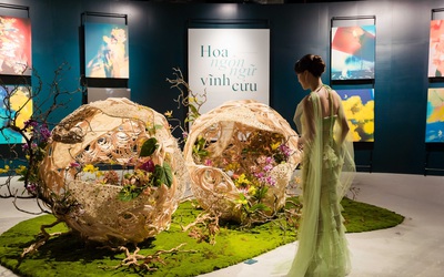 Tinh tế và choáng ngợp, không gian nghệ thuật Tinh Tuyển Phương Hoa do VPBank tổ chức danh xứng với thực
