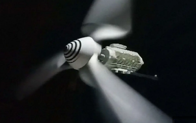 Turbine điện gió siêu nhỏ chỉ cần gió khẽ là quay