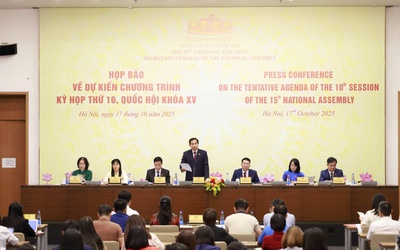 Kỳ họp thứ 10 có số lượng nội dung lập pháp lớn nhất từ đầu nhiệm kỳ