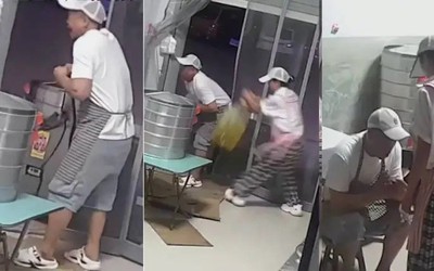 Phát hiện chồng bị điện giật cứng người trong bếp, vợ có màn xử lý cực thông minh