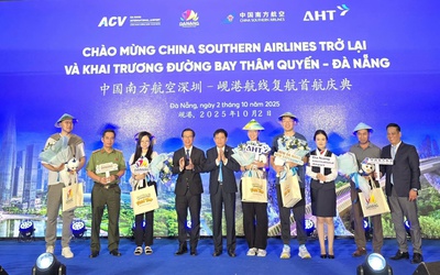 Đà Nẵng khai trương đường bay Thâm Quyến