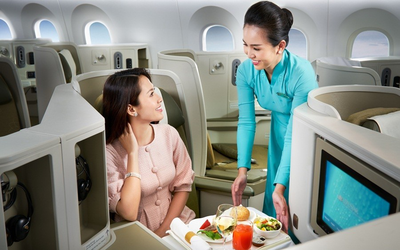 NCS thu hơn 555 tỷ đồng từ bán suất ăn hàng không