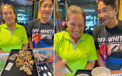 Nhặt được vàng ở bãi rác, cặp vợ chồng mang đi kiểm tra thì sốc nặng