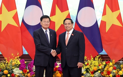 Việt Nam dành ưu tiên cao nhất cho quan hệ đặc biệt với Lào