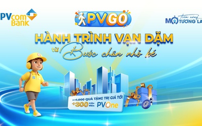 Trải nghiệm thử thách đi bộ, nhận thưởng hấp dẫn cùng PVcomBank
