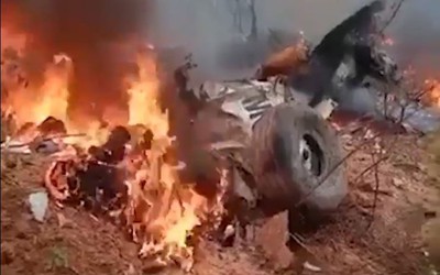 11 người tử vong khi máy bay lao xuống rừng rồi bốc cháy