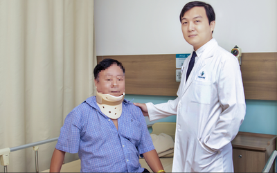 20 năm đi lại khó khăn, phát hiện “thủ phạm” từ cột sống cổ