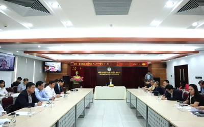 Thường trực Hội Luật gia Việt Nam làm việc với các Chi hội Luật gia trực thuộc
