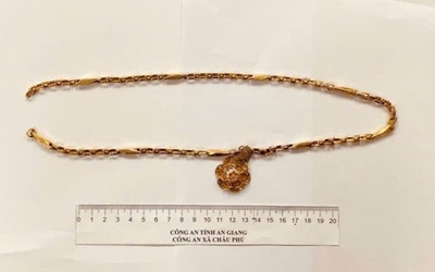 Tạm giữ đối tượng giật dây chuyền vàng của người phụ nữ đi bộ