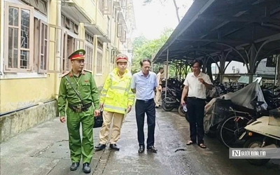 Huế: Gửi thông báo học sinh vi phạm TTATGT về nhà trường để xử lý