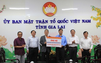 Nutifood ủng hộ 10 tỷ đồng hỗ trợ người dân Gia Lai bị ảnh hưởng bởi bão Kalmaegi