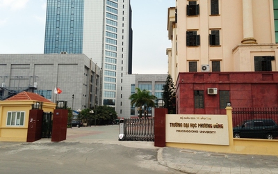 Diện tích đất/sinh viên ngày càng eo hẹp tại Trường Đại học Phương Đông